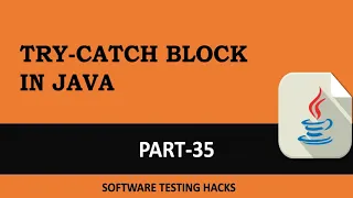 Handle exception with Try-Catch block in Java Part 35 Java Tutorials