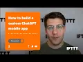 How to Build a Custom ChatGPT App - Connect ChatGPT with 1000 Apps