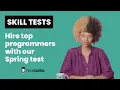 Evaluate candidates skills in using the Spring framework