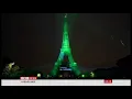 Eiffel Tower illuminated with renewable hydrogen France - BBC News