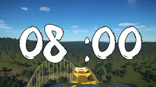 8 Minute Timer Roller Coaster Timer For 8 Minute AD Creative Timer
