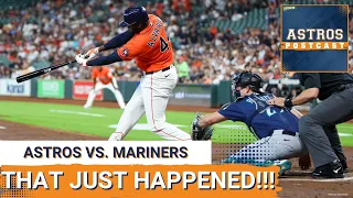 ASTROS POSTCAST Christian Walker Saves The Day In Houston Astros Wild Win Over Seattle Mariners