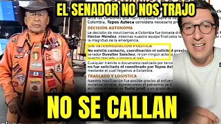 LOS TOPOS DESMIENTEN la AYUDA de un POLÍTICO! NO HUBO CONTACTO ALGUNO.