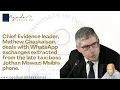 Adv Chaskalson SC deals with WhatsApp exchanges extracted from the late taxi boss Msibi s phone