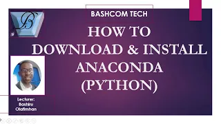 Introduction to Anaconda Python - Getting Started With Python Using Anaconda