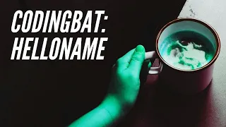 CodingBat Java String 1 helloName