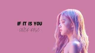 Download IF IT IS YOU - COVER Rosé LIRIK MP3