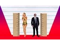How Much Taller - Rihanna vs Pitbull