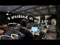 a weekend in my life as a pre-med student at university of pittsburgh
