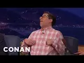 How Andy Samberg Reacts To His Wife s Music CONAN on TBS