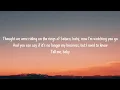 Cian Ducrot - Who’s Making You Feel It (Lyrics)