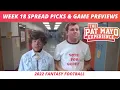2022 Week 18 Picks Against The Spread Game Picks NFL Game s Cust Corner Mini