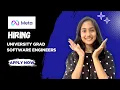 Meta Hiring University Grad Software Engineers