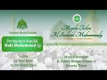 Download Lagu [LIVE] PERINGATAN MAULID NABI MUHAMMAD SAW-MAJELIS TA'LIM AL IMDADIL MUHAMMADY (SABTU 27 Sept 2025)