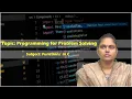 LEC16 Programming for Problem Solving Functions in C by Mrs A Nirisha