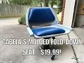 Cabela s Molded Fold-Down Seat - LIFETIME WARRANTY