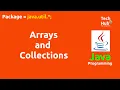 Arrays and Collections of Utility Package Java TechHub