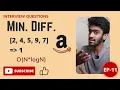 Amazon Coding Question Minimum Difference Pair Daily Dose-11 Tamil code io