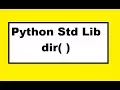 Python Standard Library Functions Part 10