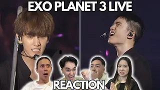 EXO PLANET 3 The EXO RDIUM In Seoul White Noise Thunder PLAYBOY Artificial Love REACTION 