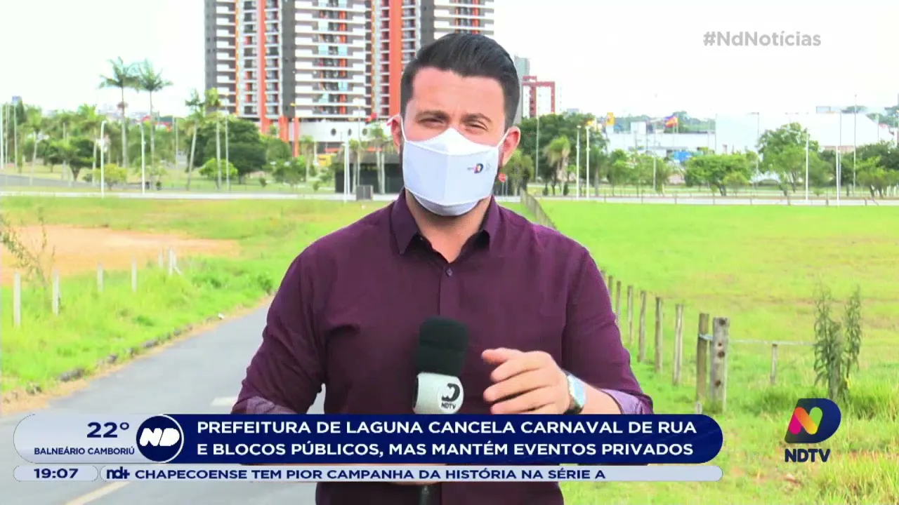 Prefeitura de Laguna cancela carnaval de rua