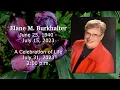 July 31 2023 - Elane Burkhalter Memorial Service