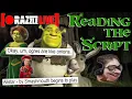 We get drunk and read the ENTIRE SHREK SCRIPT in costume