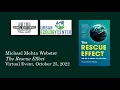 Michael Mehta Webster Virtual Event for The Rescue Effect - Boswell Book Company