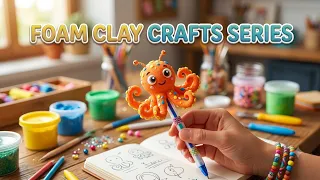 Foam clay crafts series