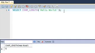 SQL Tutorial 42 The LENGTH INSERT Functions