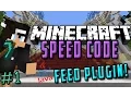 JAVA CODING Minecraft Speed Coding Feed Plugin