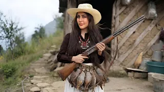 Mountain Village Feast | Hunting & Cooking