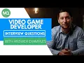 Game Developer Interview Questions with Answer Examples