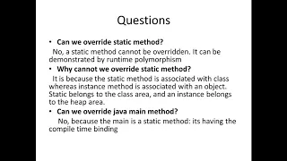 Method Overriding