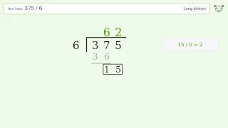 Long Division Problem Step-by-Step Solution
