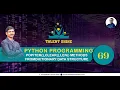 Python Programming POPITEM CLEAR LEN Methods from DICTIONARY Data Structure