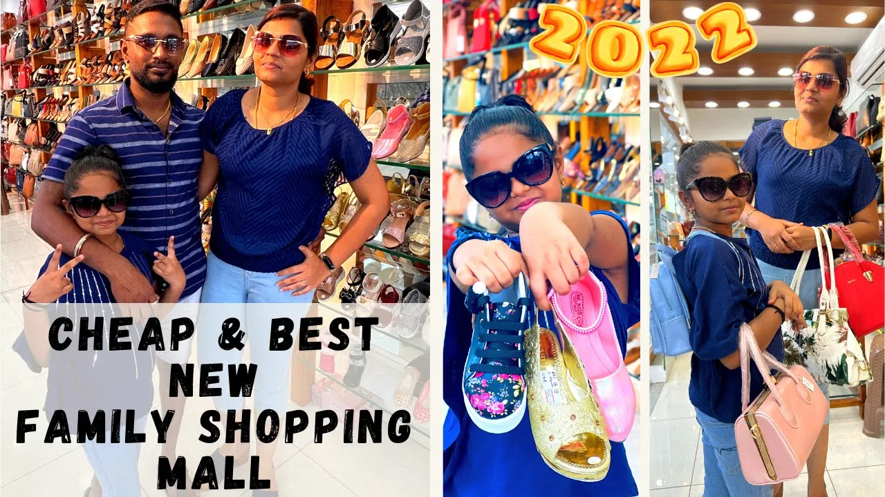 RS -175 முதல் Branded Purse , Handbags , Slippers & Shoes / Family Shopping Vlog Tamil / Selfiepulla