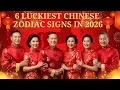Lagu 6 Luckiest Chinese Animal Zodiac Signs, That Wil be RICHEST in 2026/ Fengshui, Buddhist teaching,