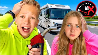 🔴 PANICĂ pe AUTOSTRADĂ ❌ Am rămas FĂRĂ MOTORINĂ în AUTORULOTĂ 🚐