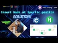 HackerRank Solution Insert a Node at a Specific Position in a Linked List
