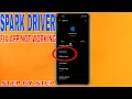 How to Fix Spark Driver App Not Working