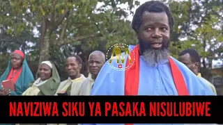 vituko vya yesu anayeviziwa na waumini kusulubiwa pasaka