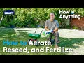 Fall Lawn Care 101 - Aerate Reseed and Fertilize How to Anything