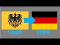 Flag of Germany Historical Evolution