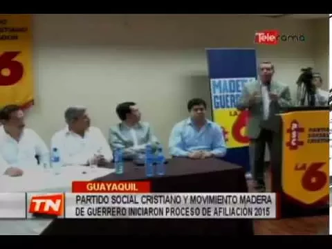 Partido Social Cristiano y movimiento Madera de Guerrero iniciaron proceso de afiliación 2015