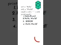 Python String Concatenation
