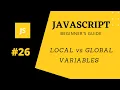 26 local vs global variables javascript