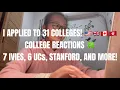 2025 Fall International Student Reacts to College Decisions Ivies UCs Stanford and more
