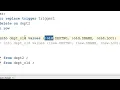 oracle 11g trigger