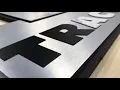 L2 contracting and Vision bank Interior signs